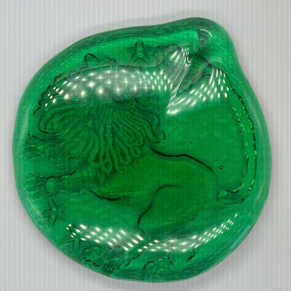 Blenko Leo Zodiac 9” vintage Suncatcher - Picture 13 of 16